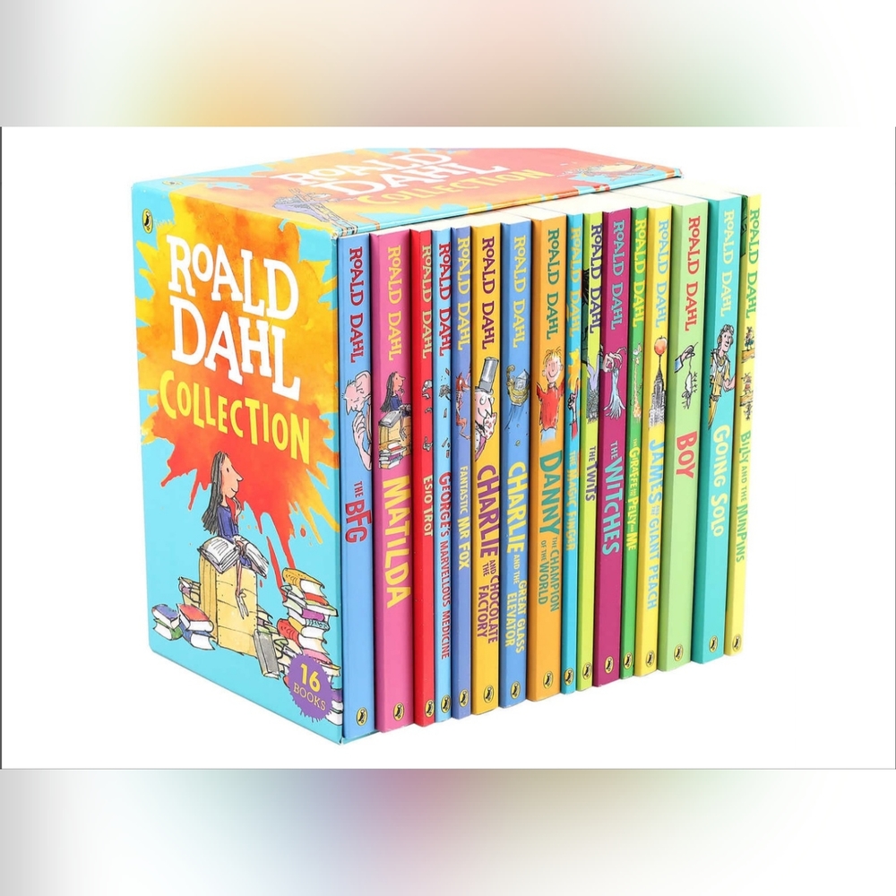 New Roald Dahl Collection: 16 Book Box Set
